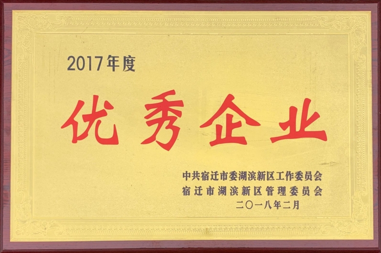 2017优秀企业